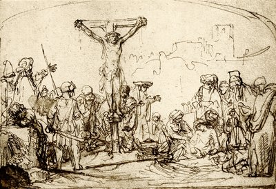 Crucifixion - Rembrandt van Rijn