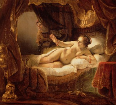 Danaé, 1643 - Rembrandt van Rijn