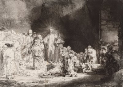 La feuille de cent florins - Rembrandt van Rijn