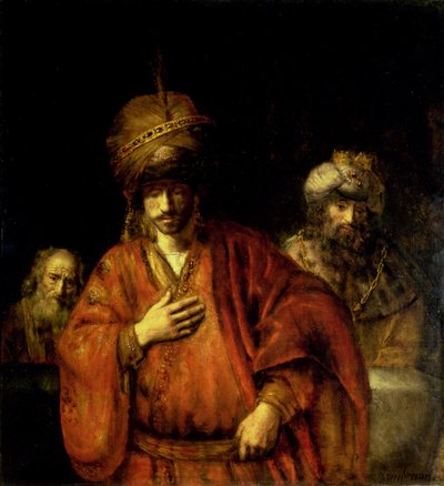 David et Urie - Rembrandt van Rijn