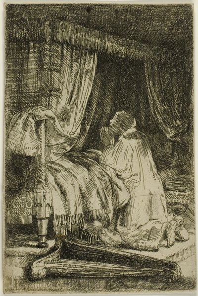 David en prière - Rembrandt van Rijn