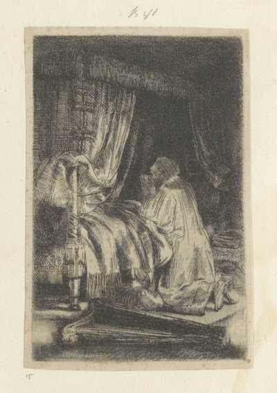 David en prière - Rembrandt van Rijn