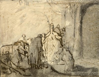 Le Judas repentant - Rembrandt van Rijn