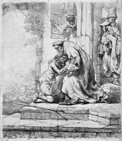 Le retour du fils prodigue - Rembrandt van Rijn