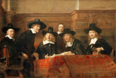 Les Syndics des drapiers - Rembrandt van Rijn