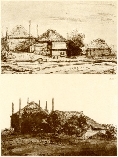 Granges néerlandaises - Rembrandt van Rijn