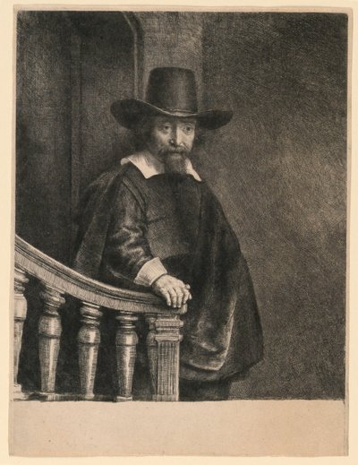 Ephraim Bonus, médecin juif - Rembrandt van Rijn