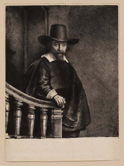 Ephraim Bonus, médecin juif - Rembrandt van Rijn