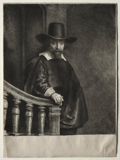 Ephraim Bonus, médecin juif - Rembrandt van Rijn