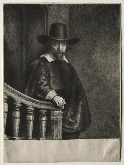 Ephraim Bonus, médecin juif, 1647 - Rembrandt van Rijn