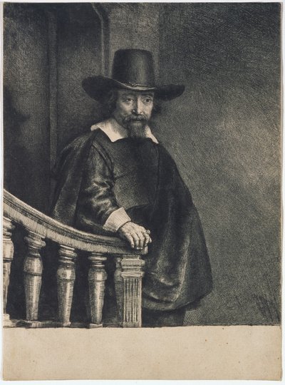 Ephraim Bueno (Bonus), médecin - Rembrandt van Rijn