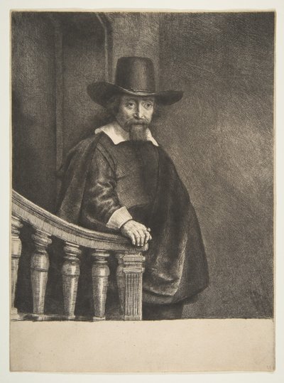Ephraïm Bueno, médecin juif - Rembrandt van Rijn