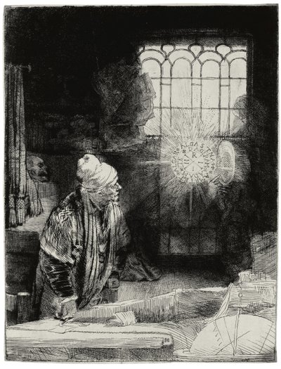 Faust, vers 1652 - Rembrandt van Rijn