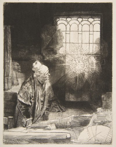 Faust, vers 1652 - Rembrandt van Rijn