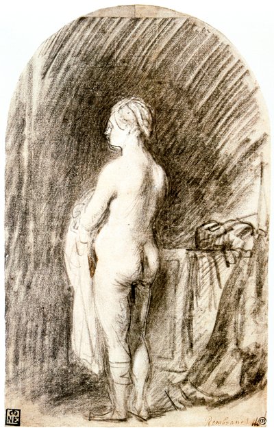 Nu féminin, 17ème siècle - Rembrandt van Rijn