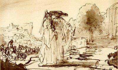 Jacob et Rachel - Rembrandt van Rijn