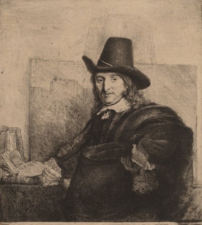 Jan Asselijn, vers 1647 - Rembrandt van Rijn