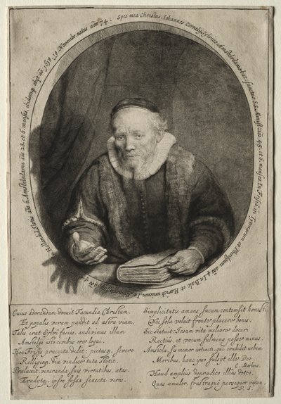 Jan Cornelis Sylvius, prédicateur - Rembrandt van Rijn