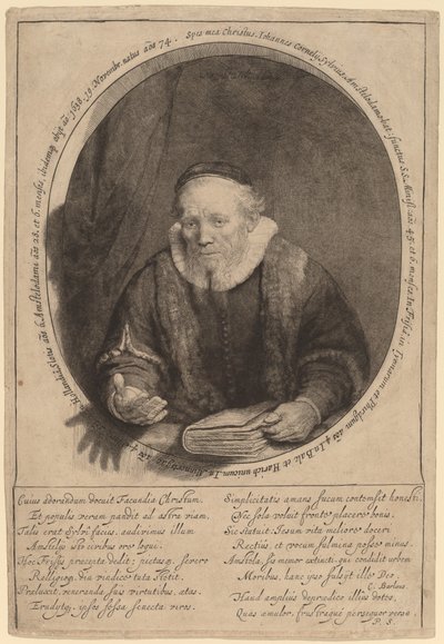Jan Cornelisz. Sylvius - Rembrandt van Rijn