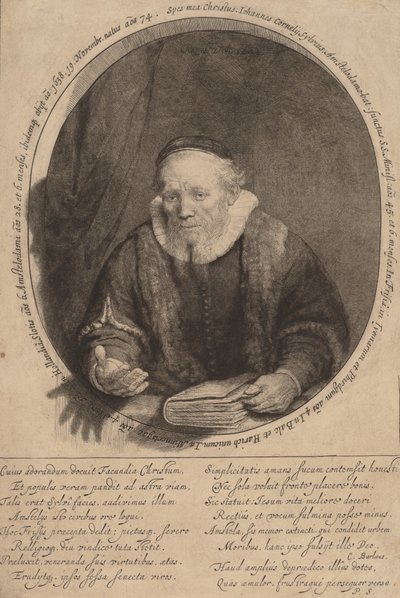 Jan Cornelisz. Sylvius - Rembrandt van Rijn
