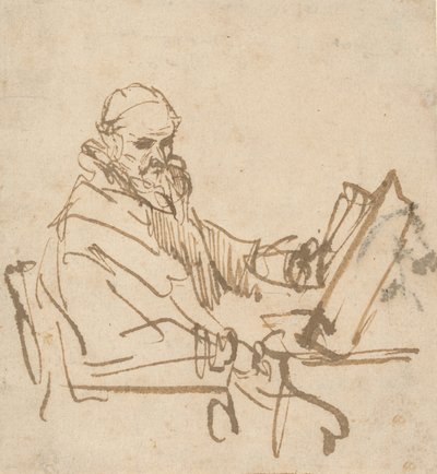Jan Cornelisz Sylvius, le prédicateur - Rembrandt van Rijn