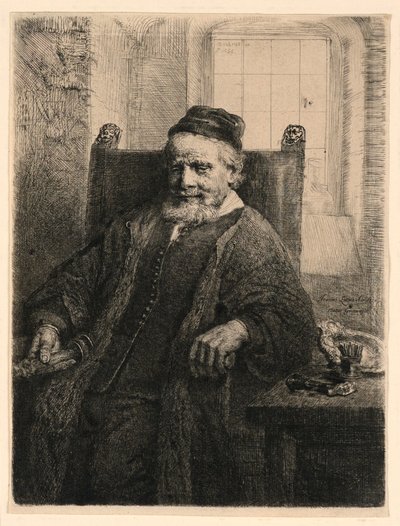 Jan Lutma, orfèvre - Rembrandt van Rijn