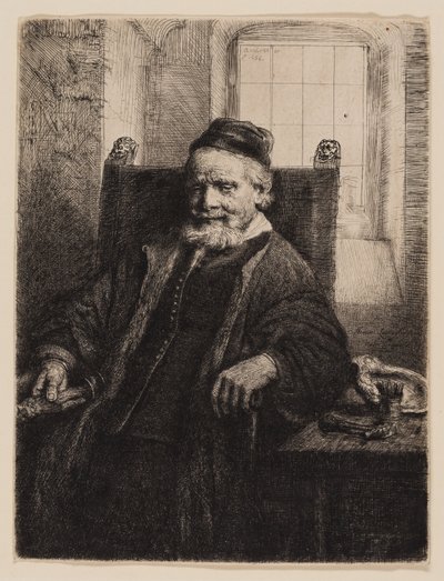 Jan Lutma, Orfèvre - Rembrandt van Rijn