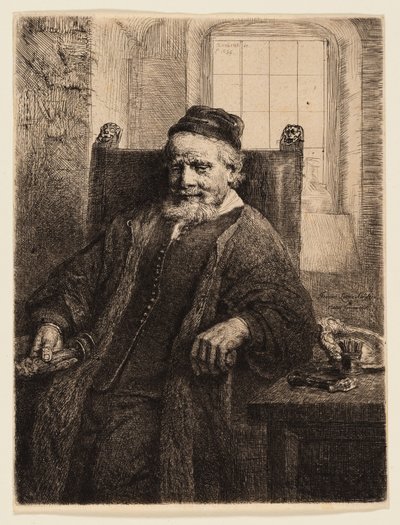 Jan Lutma, orfèvre - Rembrandt van Rijn