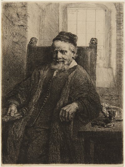 Jan Lutma, orfèvre - Rembrandt van Rijn