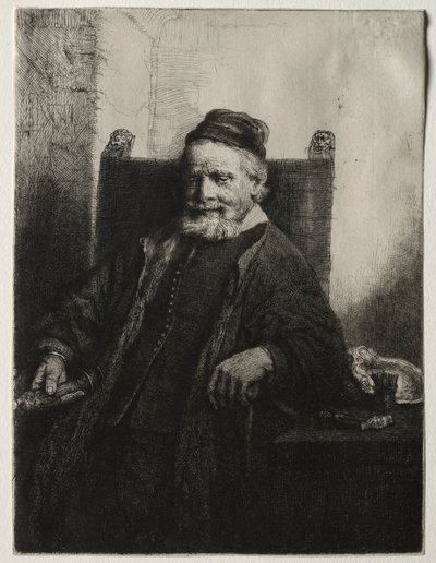 Jan Lutma, orfèvre, 1656 - Rembrandt van Rijn