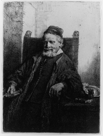 Jan Lutma, orfèvre, 1656 - Rembrandt van Rijn