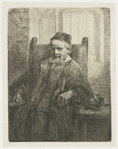 Jan Lutma, orfèvre - Rembrandt van Rijn