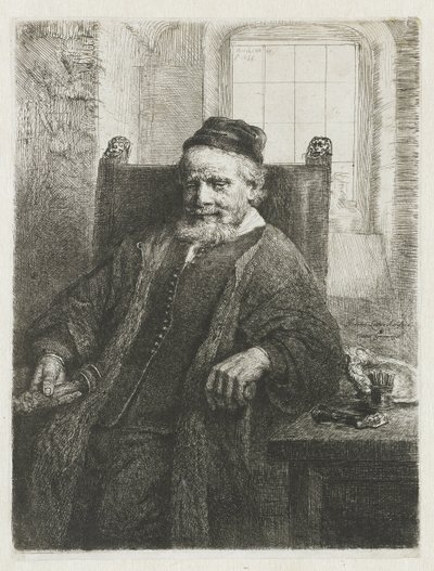 Jan Lutma, orfèvre - Rembrandt van Rijn