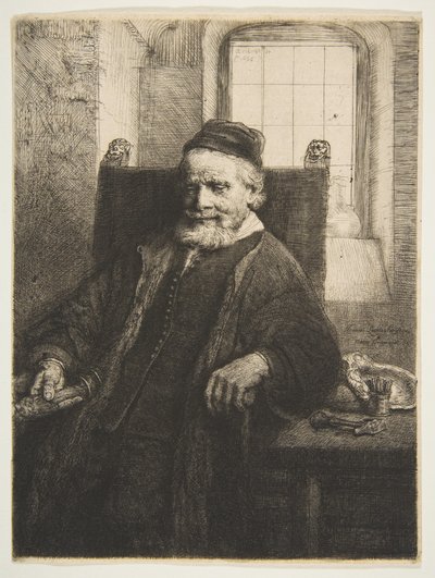 Jan Lutma, orfèvre - Rembrandt van Rijn
