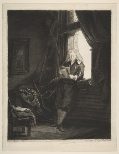 Jan Six, 1647 - Rembrandt van Rijn