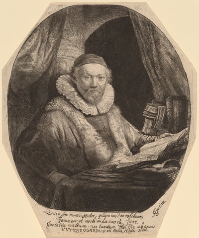Jan Uytenbogaert - Rembrandt van Rijn