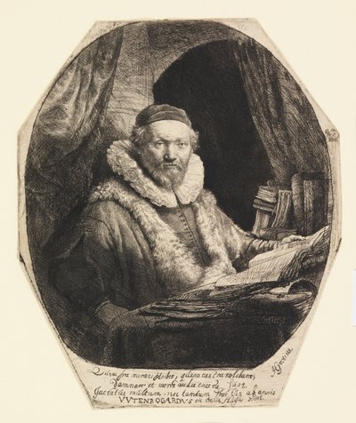 Jan Uytenbogaert, prédicateur - Rembrandt van Rijn