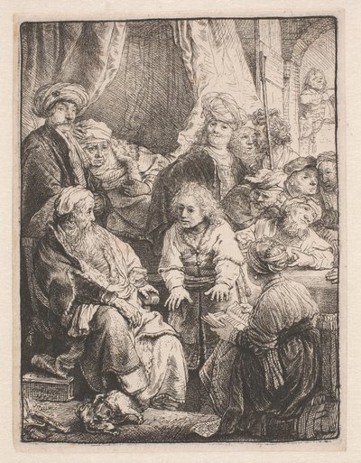 Joseph raconte ses rêves - Rembrandt van Rijn