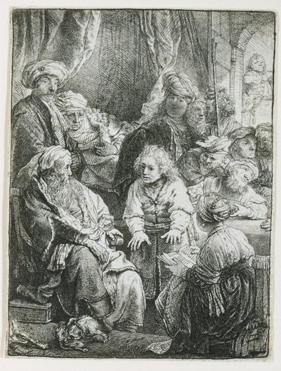Joseph racontant ses rêves - Rembrandt van Rijn