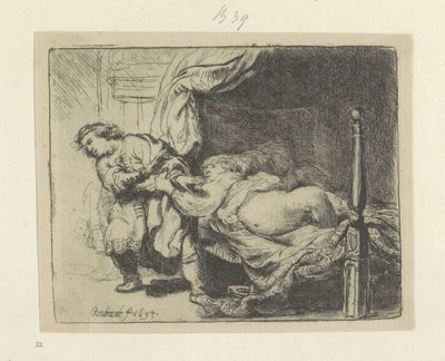Joseph et la femme de Potiphar - Rembrandt van Rijn