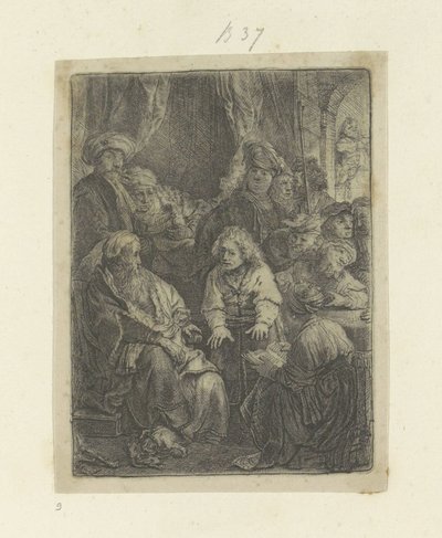 Joseph raconte ses rêves - Rembrandt van Rijn