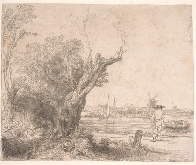 Paysage. "De Omval" - Rembrandt van Rijn