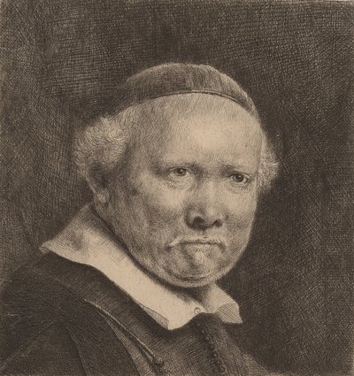 Lieven Willemsz van Coppenol : la grande plaque - Rembrandt van Rijn