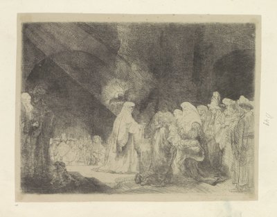 Cantique de Siméon - Rembrandt van Rijn