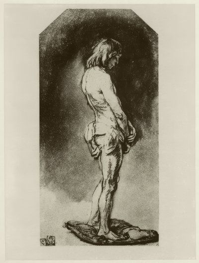 Nu masculin - Rembrandt van Rijn
