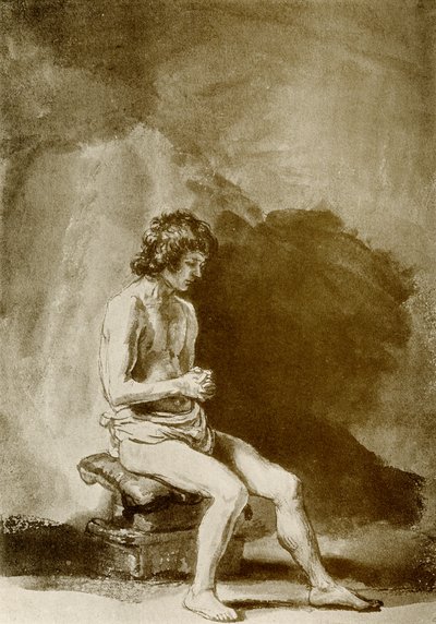 Nu masculin - Rembrandt van Rijn