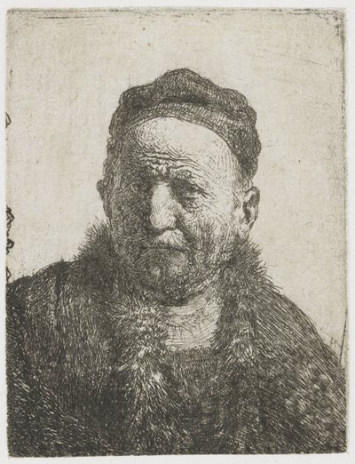 Homme portant un bonnet : buste (le père de l