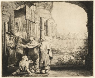 Pierre et Jean guérissant l