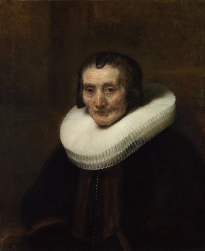 Portrait de Margaretha de Geer, épouse de Jacob Trip, 1661 - Rembrandt van Rijn