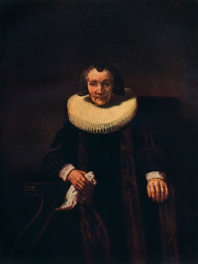 Portrait de Margaretha de Geer, épouse de Jacob Trip, vers 1661 - Rembrandt van Rijn